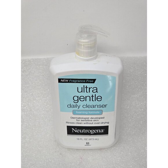 Neutrogena Ultra Gentle Daily Cleanser Foaming Formula Fragrance-Free 16 Fl Oz - Picture 1 of 1